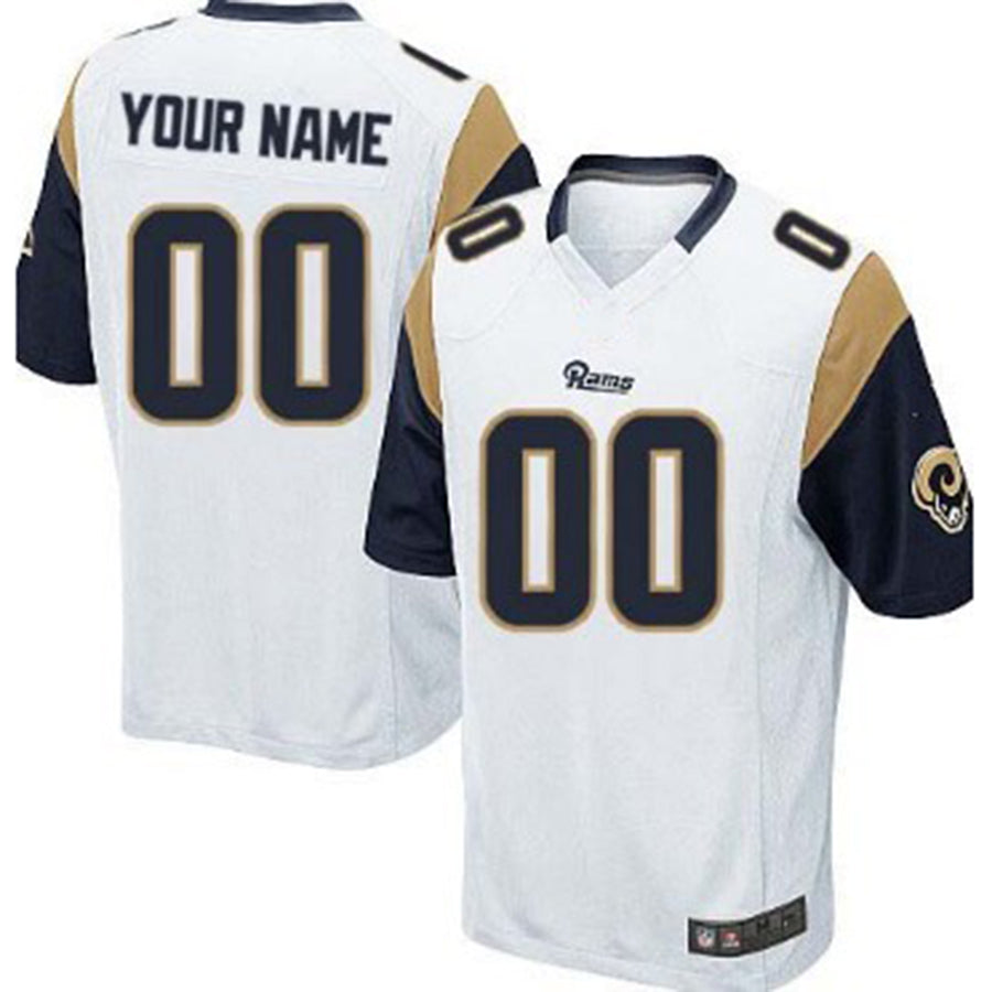 Custom White LAR Football Shirt Top