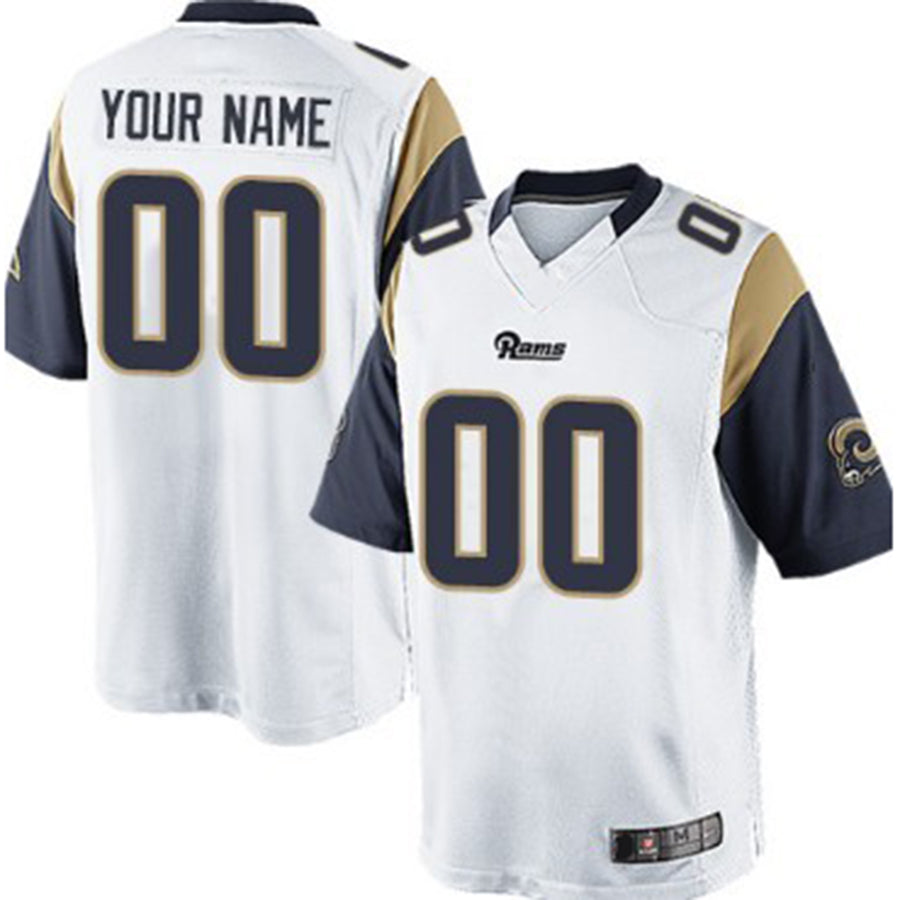 Custom White LAR Football Shirt Top