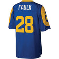 Custom #28 LAR Football Shirt Top