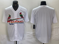 Custom White STL Baseball Shirt Top