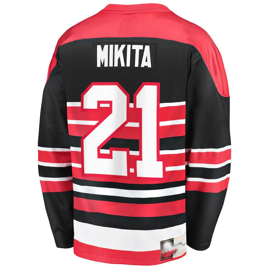 Custom #21 Red CHI Hockey Shirt Top