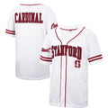 Custom White Baseball Shirt Top