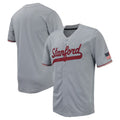 Custom Gray Baseball Shirt Top