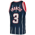 Custom #3 Navy 1999 HOU Basketball Shirt Top