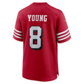 Custom #8 Scarlet SF Football Shirt Top
