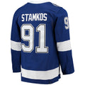 Custom #91 Blue TBL Hockey Shirt Top