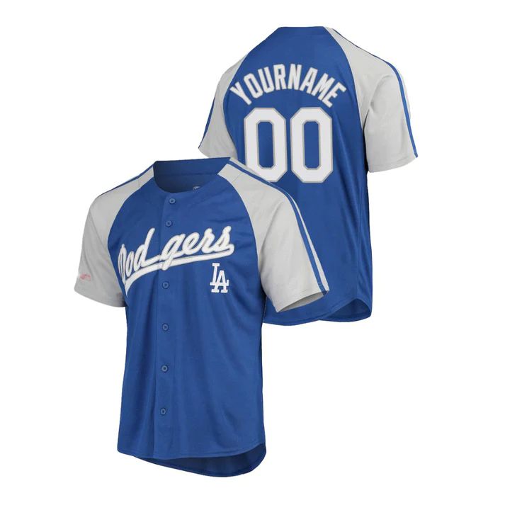 Custom LAD Baseball Shirt Top