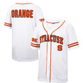Custom White Baseball Shirt Top
