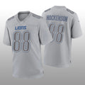 Custom #88 Gray DET Football Shirt Top