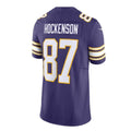 Custom #87 Purple MIN Football Shirt Top
