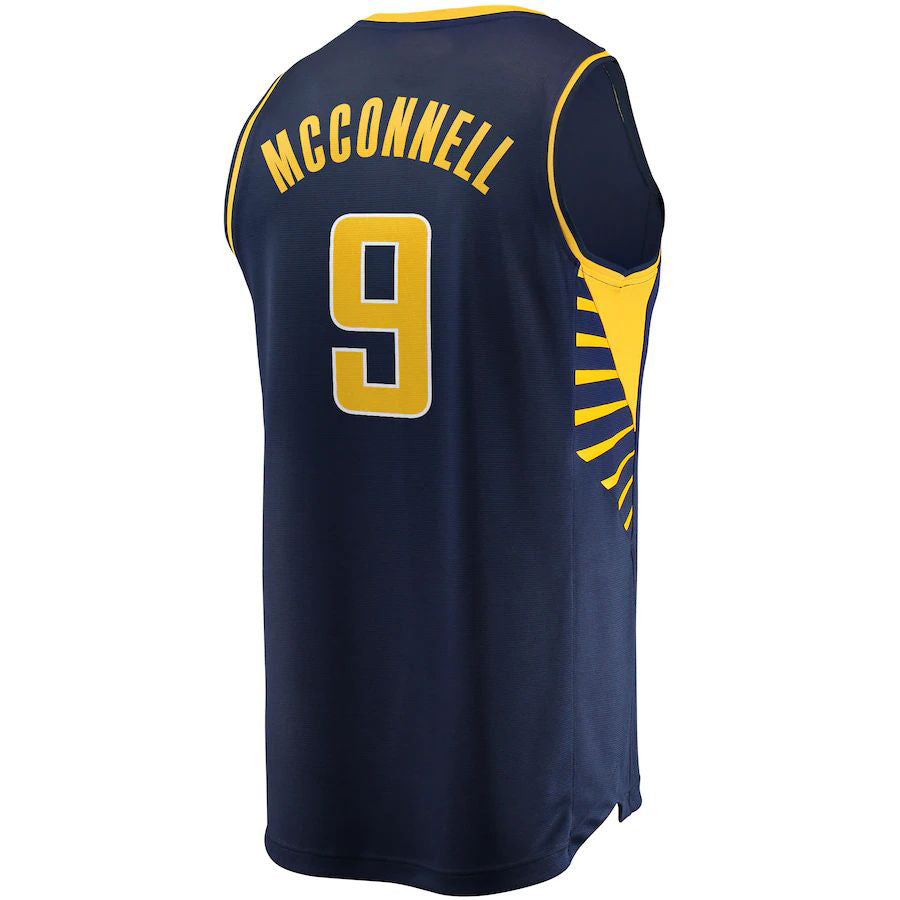 Custom #9 Navy IND Basketball Shirt Top