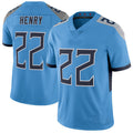 Custom #22 Light Blue TEN Football Shirt Top