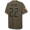Custom #22 Olive 2022 TEN Football Shirt Top