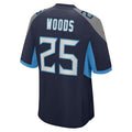 Custom #25 Navy TEN Football Shirt Top