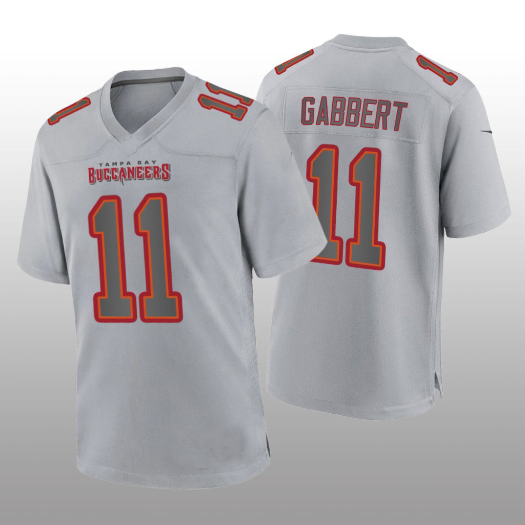 Custom #11 Gray TB Football Shirt Top