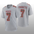 Custom #7 Gray TB Football Shirt Top