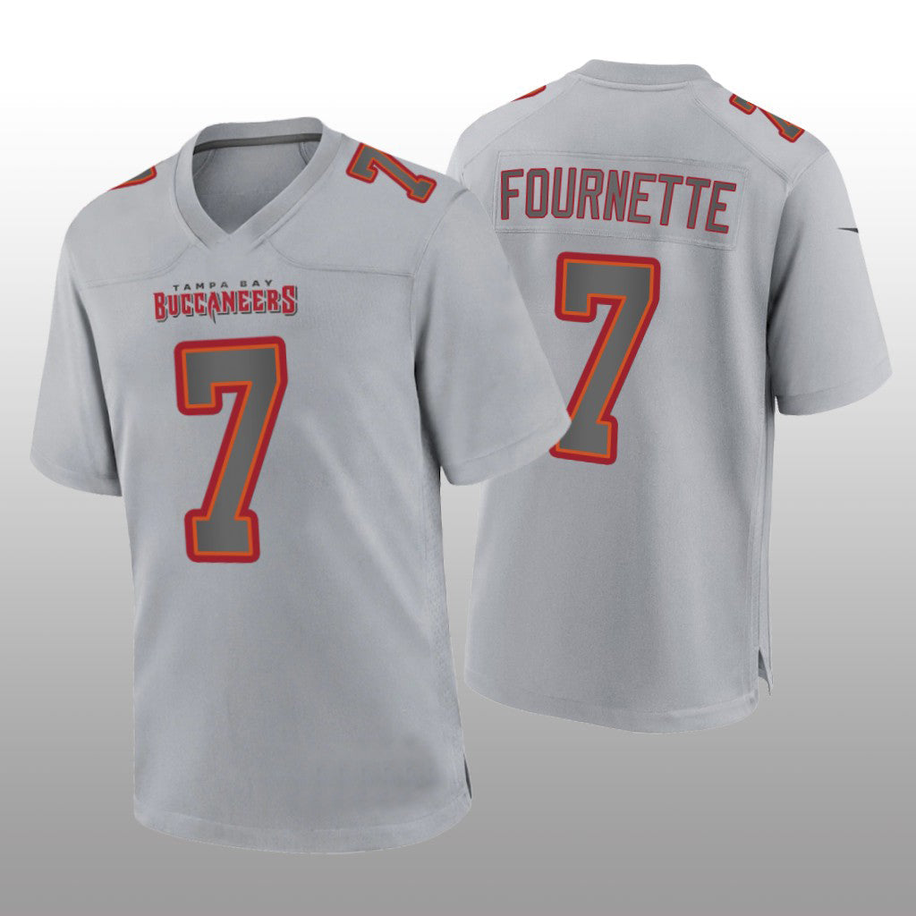 Custom #7 Gray TB Football Shirt Top