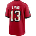 Custom #13 Red TB Football Shirt Top