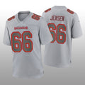 Custom #66 Gray TB Football Shirt Top