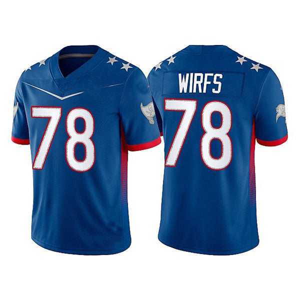Custom #78 2022 TB Football Shirt Top