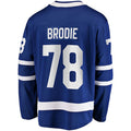 Custom #78 Blue TOR Hockey Shirt Top