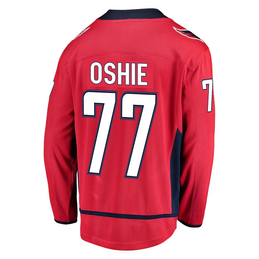 Custom #77 Red WSH Hockey Shirt Top