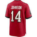 Custom #14 Red TB Football Shirt Top