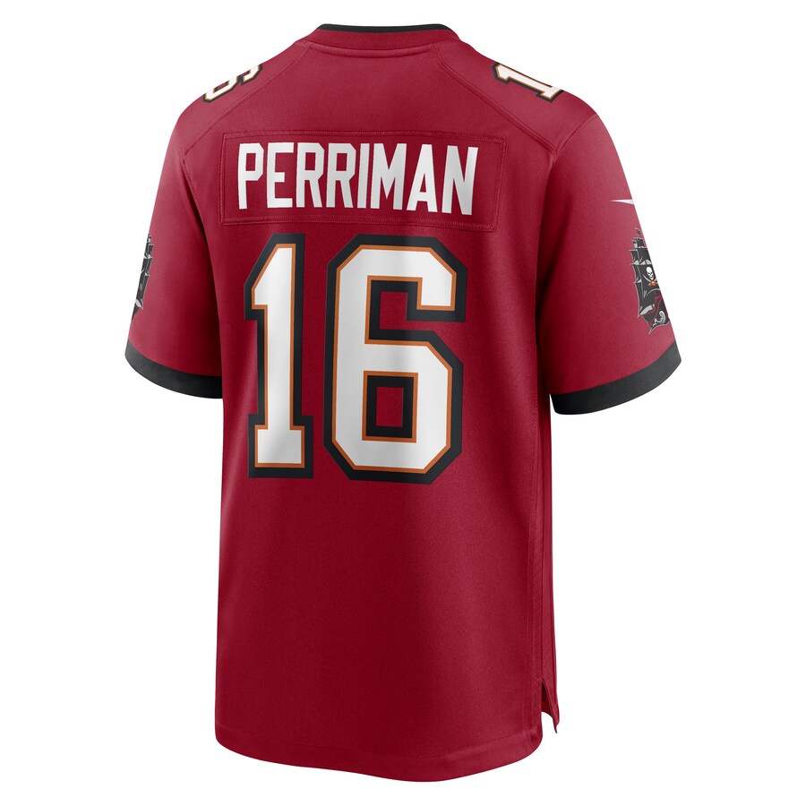 Custom #16 Red TB Football Shirt Top