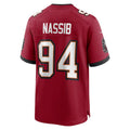 Custom #94 Red TB Football Shirt Top
