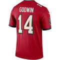 Custom #14 Red TB Football Shirt Top