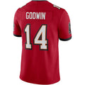 Custom #14 Red TB Football Shirt Top