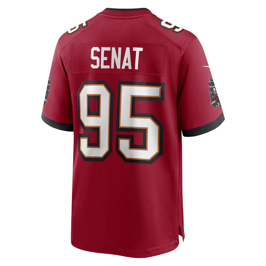 Custom #95 Red TB Football Shirt Top