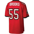 Custom #55 Red TB Football Shirt Top