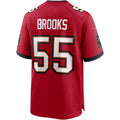 Custom #55 Red TB Football Shirt Top
