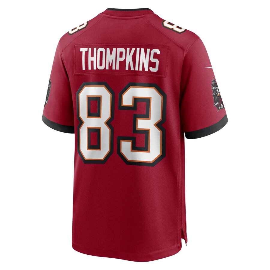 Custom #83 Red TB Football Shirt Top