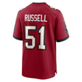 Custom #51 Red TB Football Shirt Top