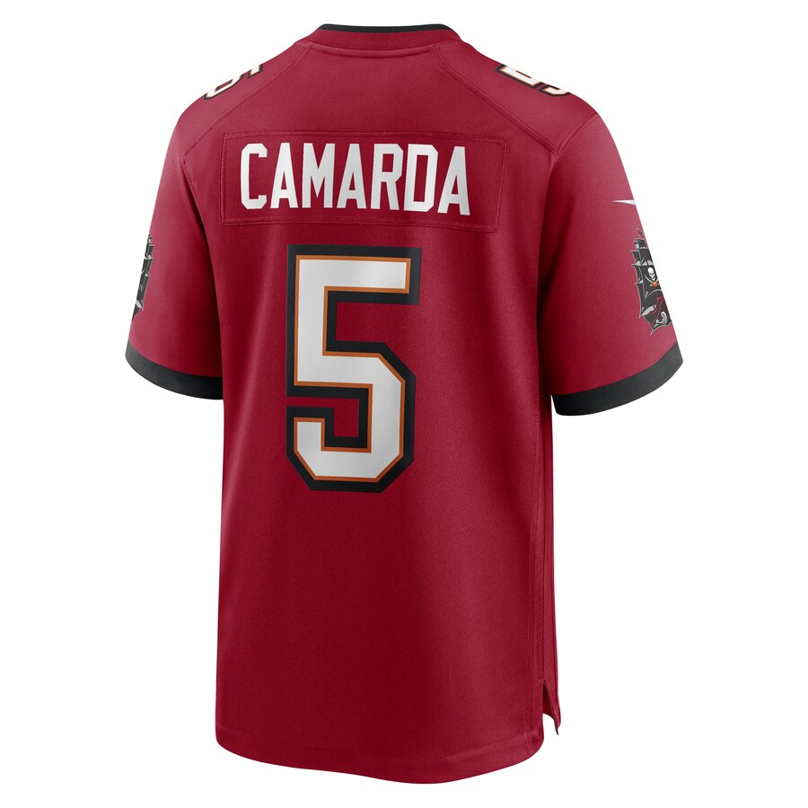 Custom #5 Red TB Football Shirt Top