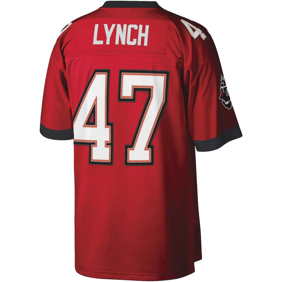 Custom #47 Red TB Football Shirt Top