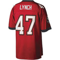 Custom #47 Red TB Football Shirt Top