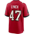 Custom #47 Red TB Football Shirt Top