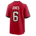 Custom #6 Red TB Football Shirt Top