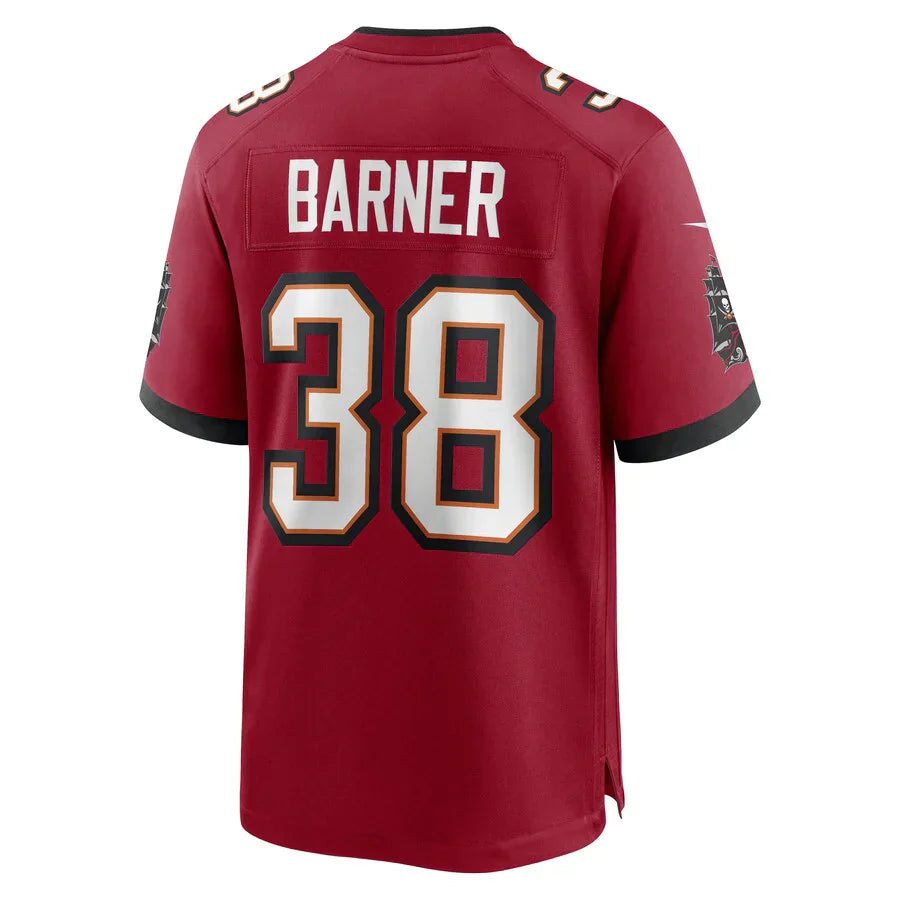 Custom #38 Red TB Football Shirt Top