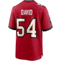 Custom #54 Red TB Football Shirt Top