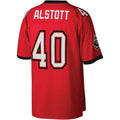 Custom #40 Red TB Football Shirt Top