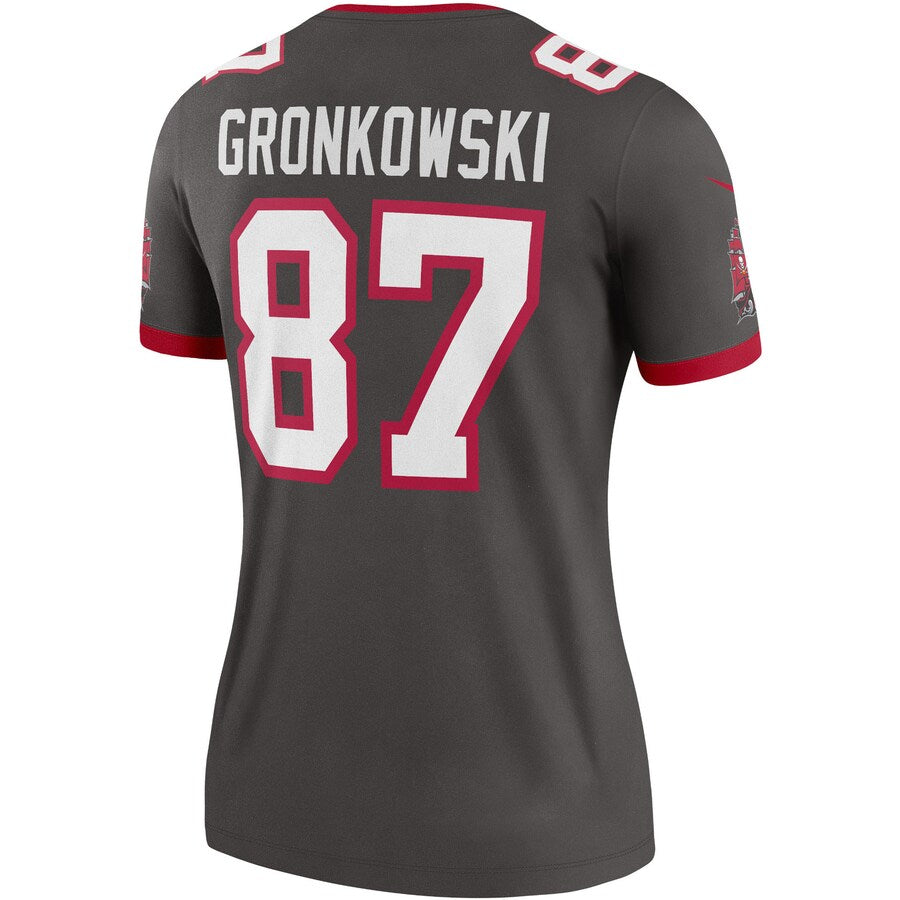 Custom #87 TB Football Shirt Top