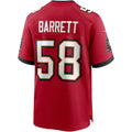 Custom #58 Red TB Football Shirt Top