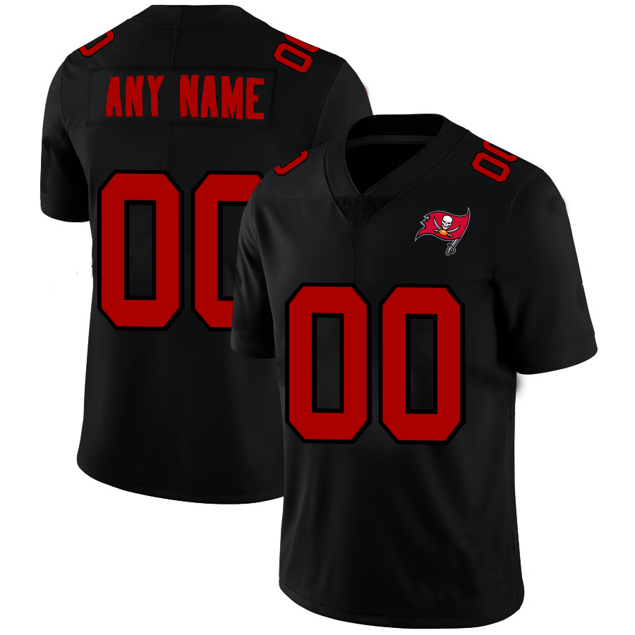 Custom Black TB Football Shirt Top