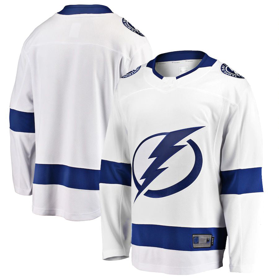 Custom White TBL Hockey Shirt Top