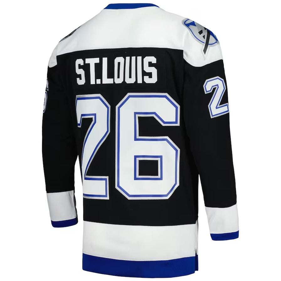 Custom #26 Black 2004 Stanley Cup TBL Hockey Shirt Top