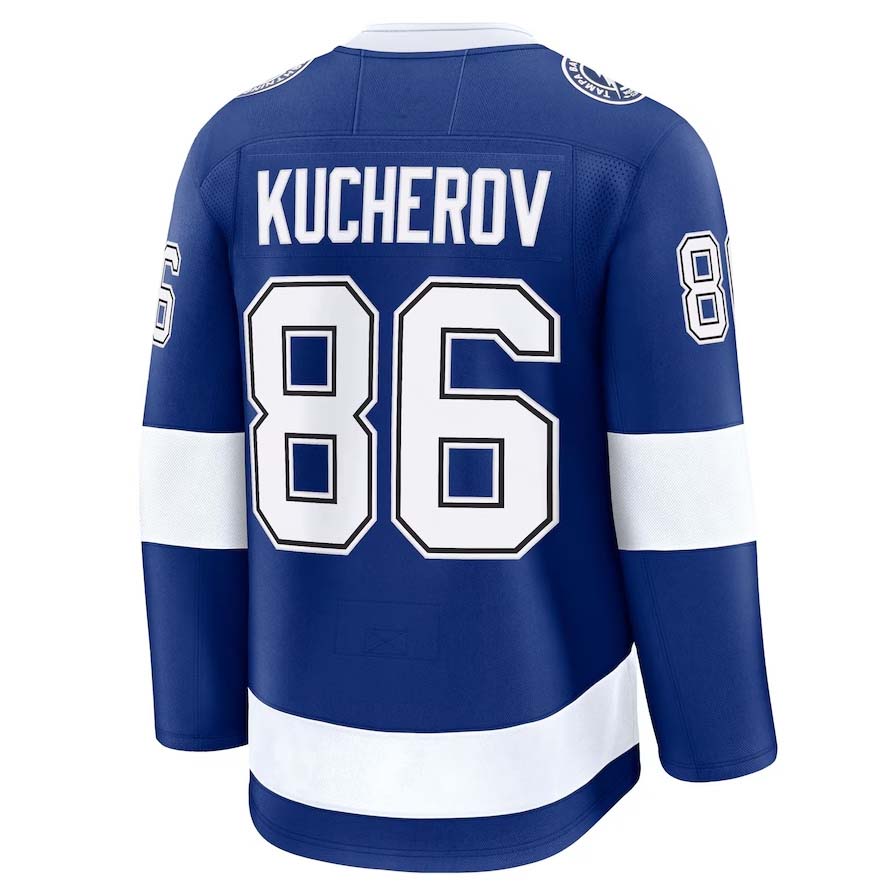 Custom #86 Blue TBL Hockey Shirt Top